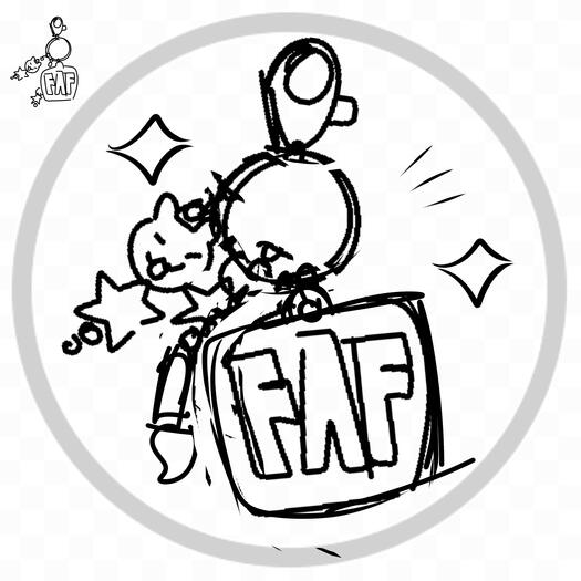 FAF logo sketch