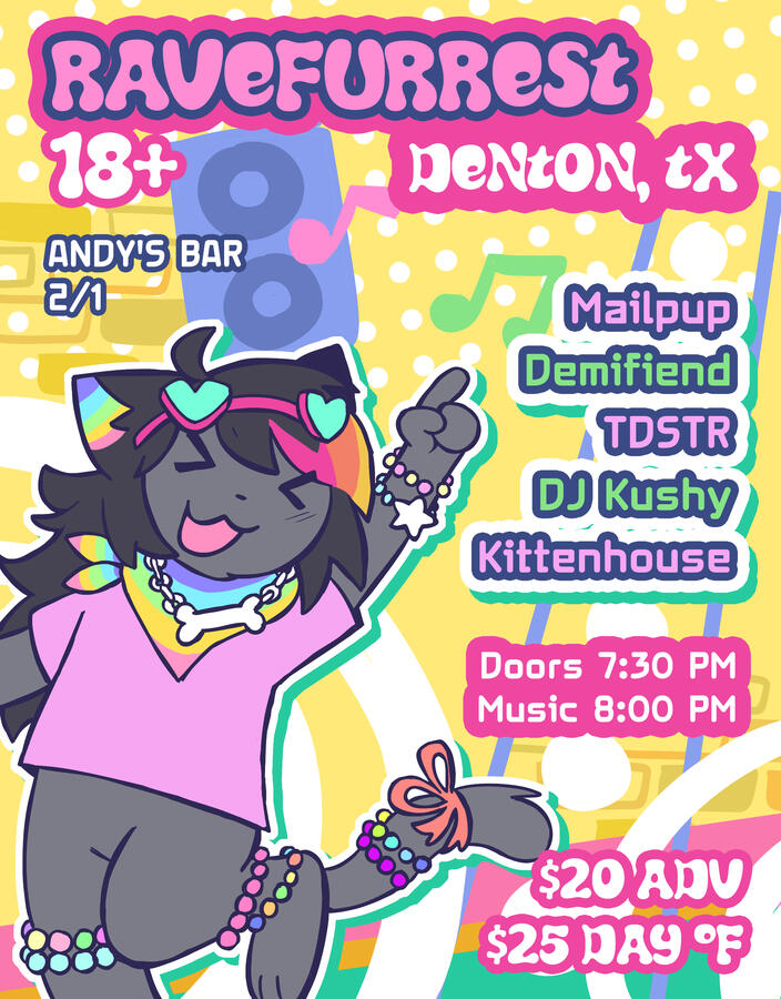 RAVEFURREST Poster