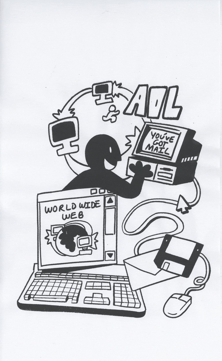 AOL Bootleg Merch Design