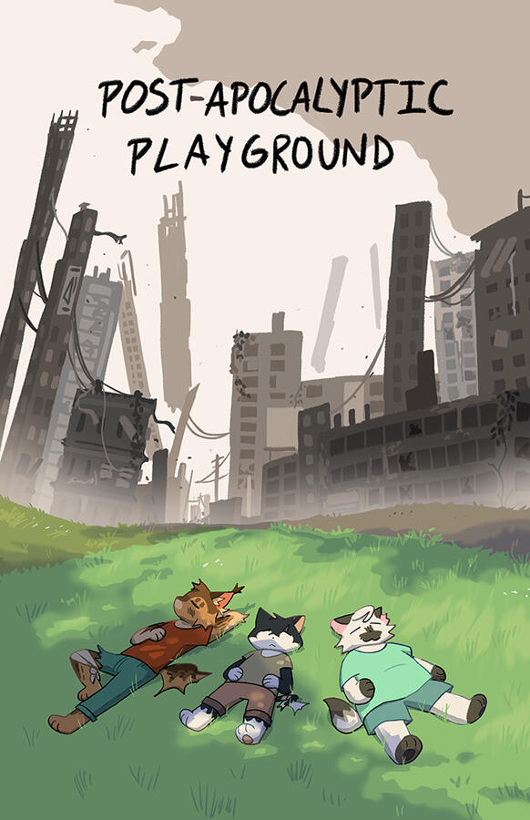 Post-apocalyptic Playground Poster